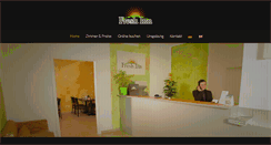 Desktop Screenshot of fresh-inn.de